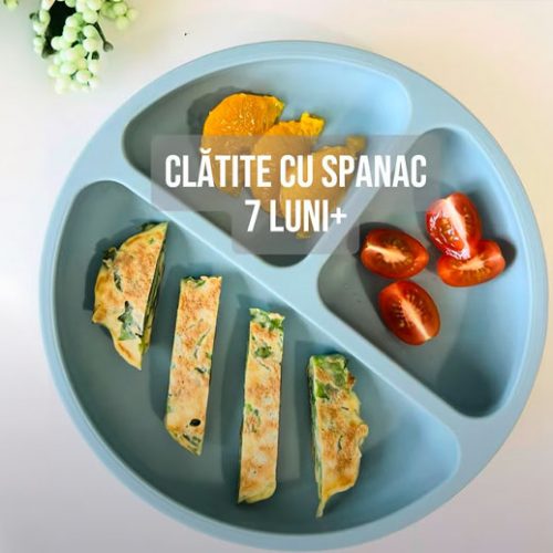 Clatite cu spanac