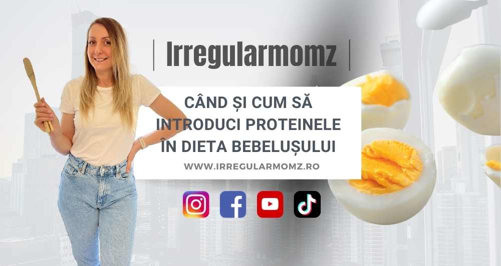 Când și cum să introduci proteinele în dieta bebelușului