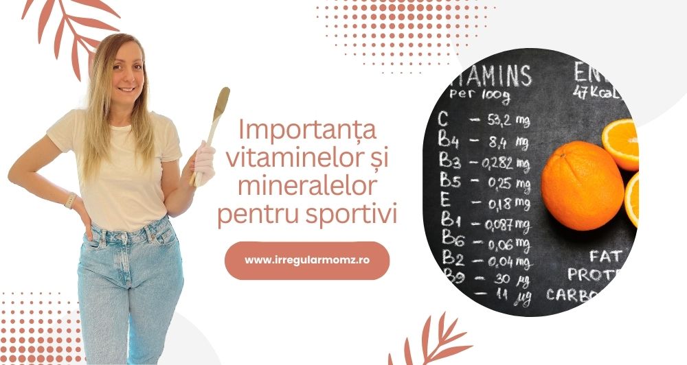 Importanța vitaminelor și mineralelor pentru sportivi