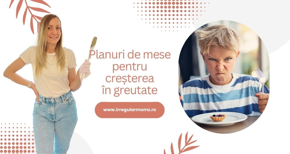 Planuri de mese pentru creșterea în greutate