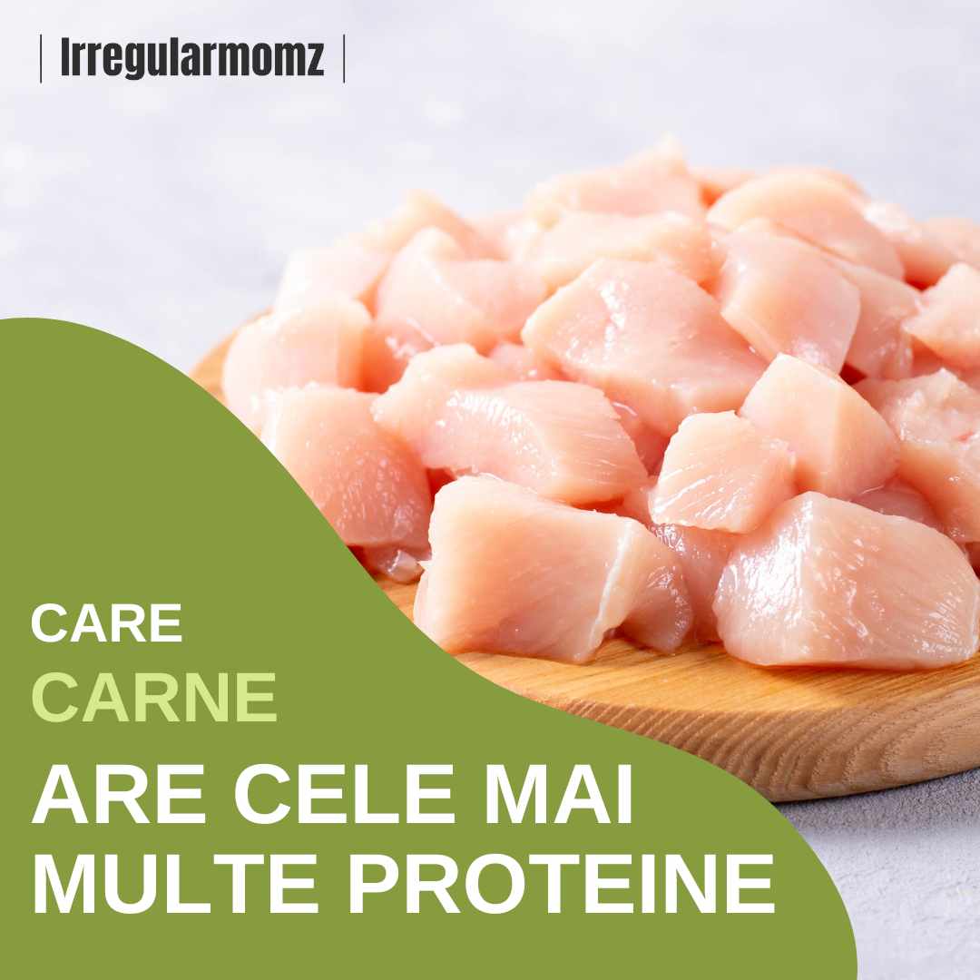 care carne are cele mai multe proteine